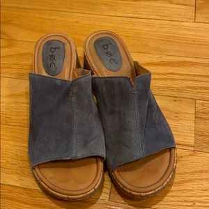 BOC Suede Like Wedges